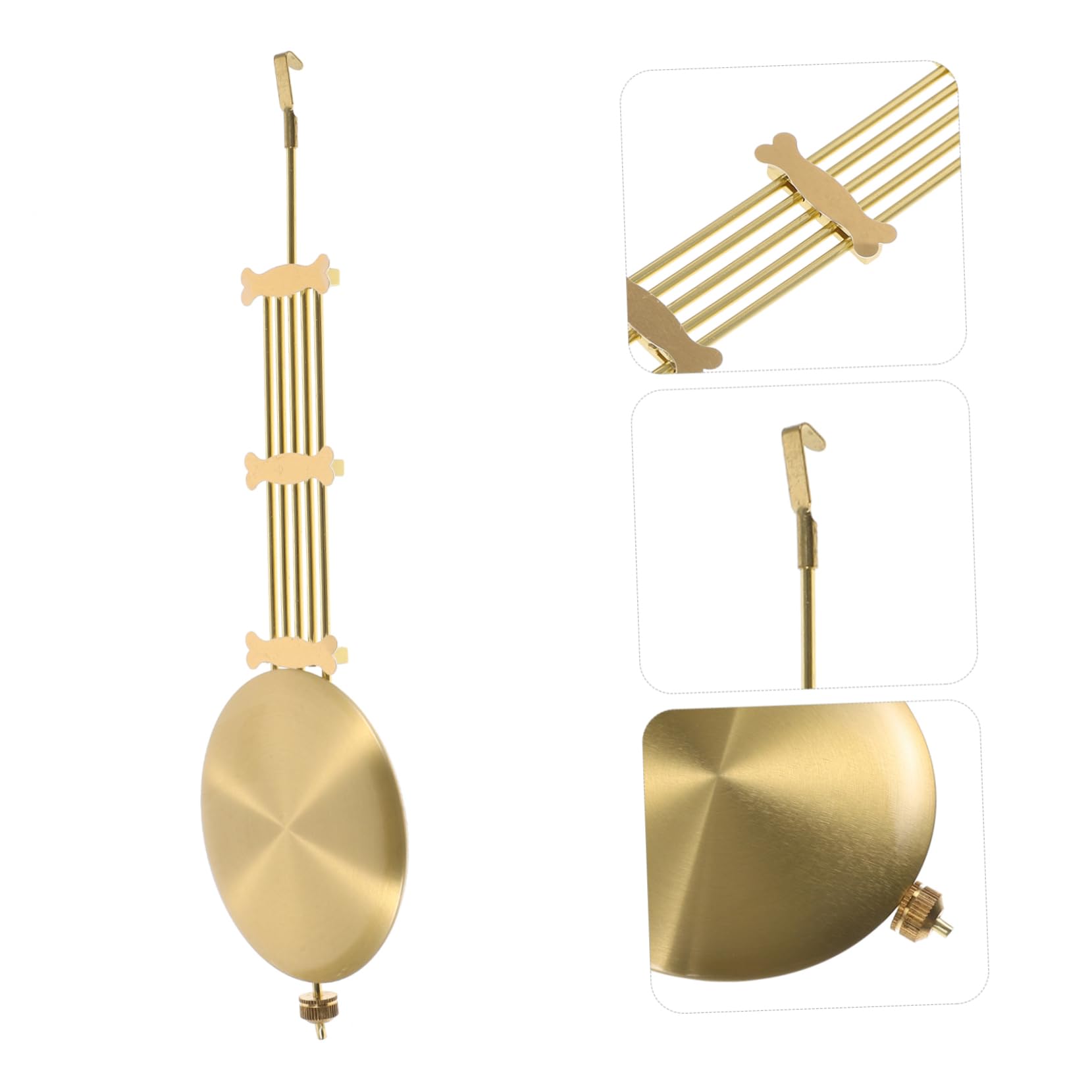 3 Pièces Pendule Métallique de Remplacement pour Accessoire DIY pour Créations Uniques du avec Oscillant