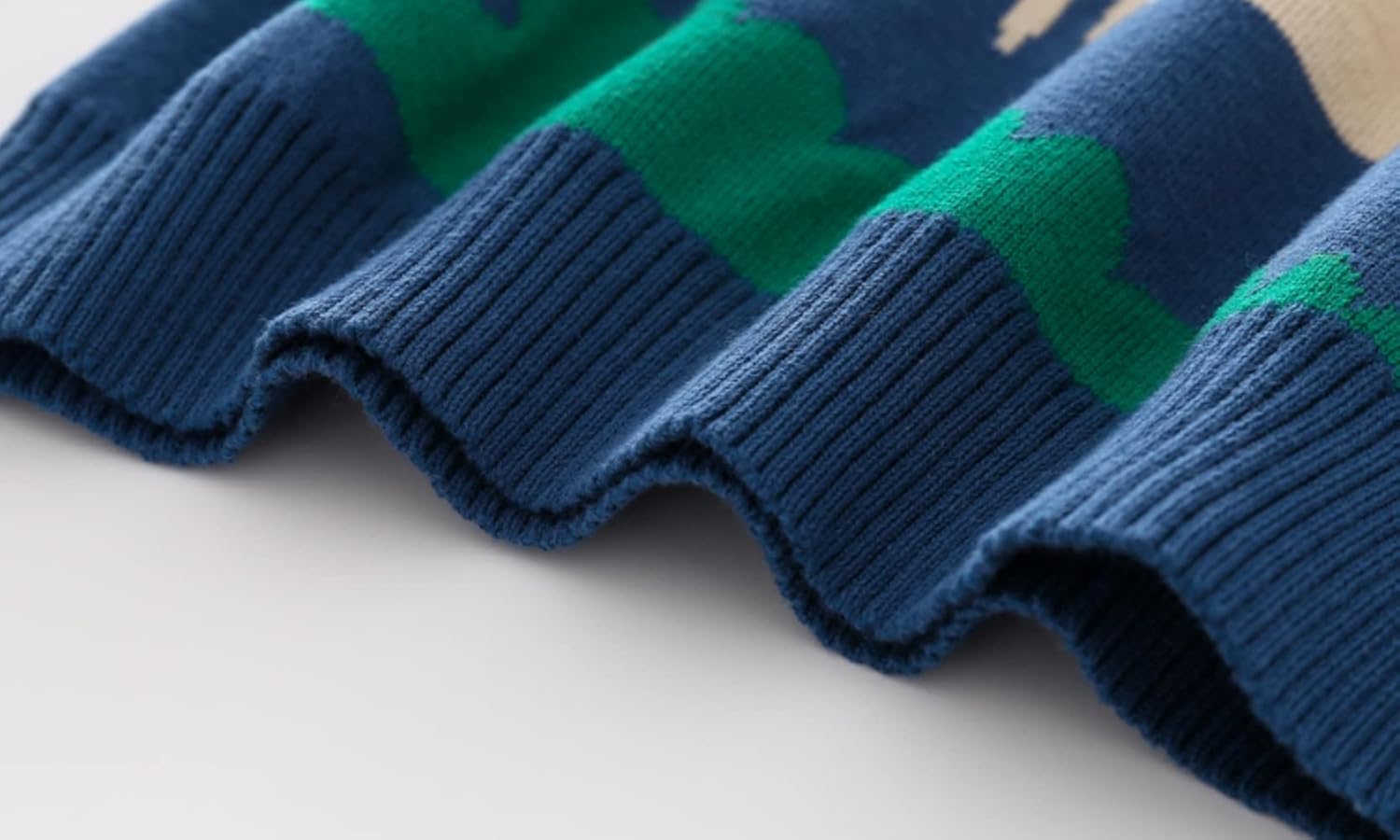 Toddler Baby Boy Knit Sweater Pullover Cotton Cartoon Sweatshirt - Image 6