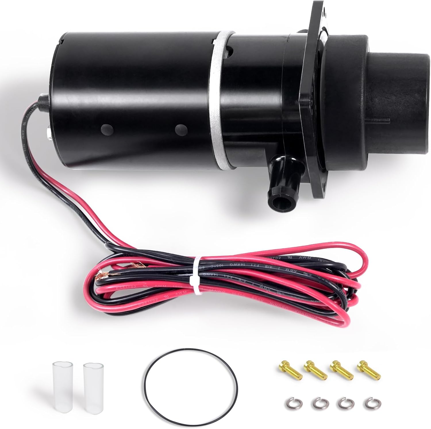 Amazon | Aumzong 37041-0010 マリン電動トイレモーター 37010シリーズ電気トイレ対応 (12V、ブラック ...