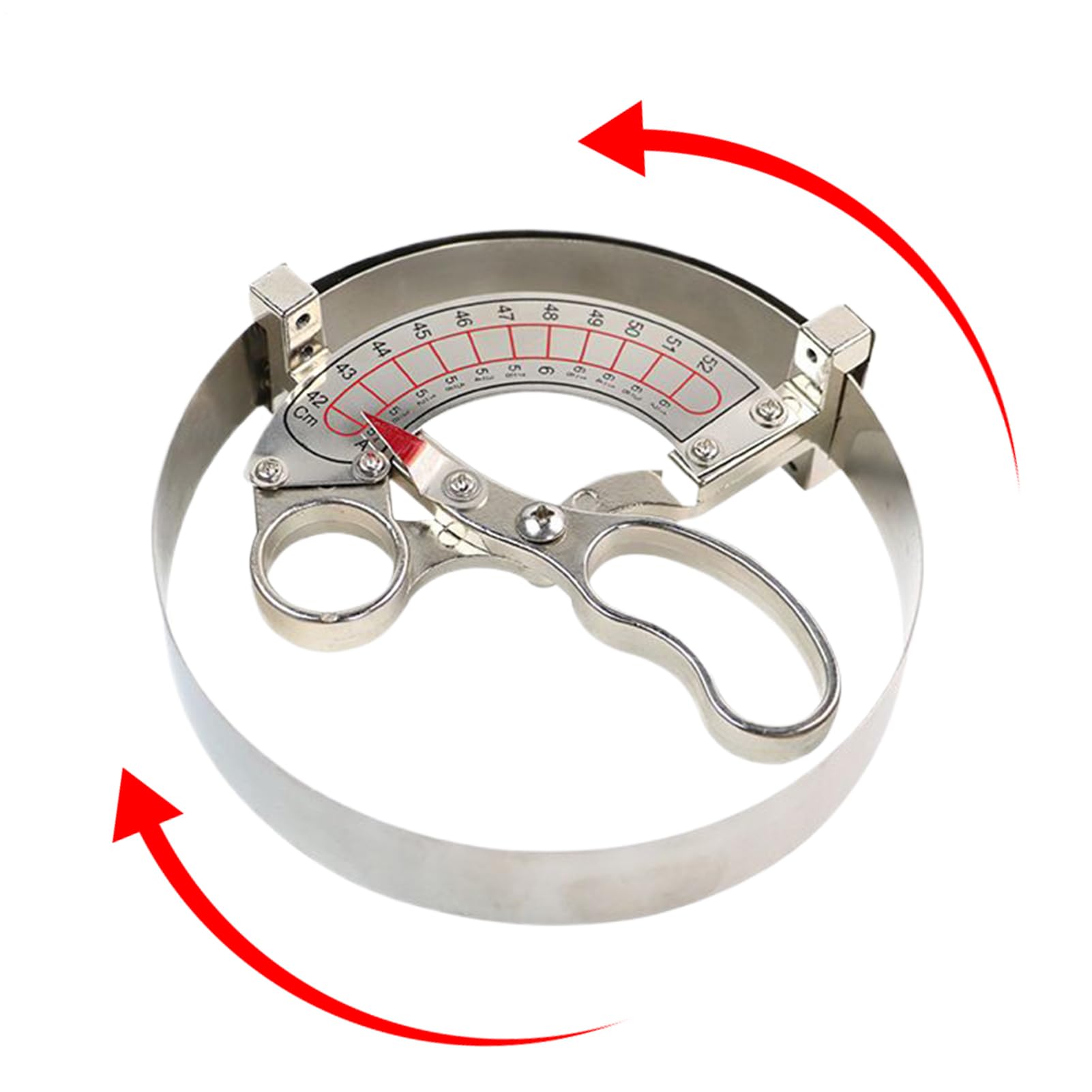 Medición De Talla De Sombrero,Instrumento de Medición de Perímetro Cefálico | Regla Ergonómica De Circunferencia Interior Para Coser, Acuchetar Y Elaborar Sombreros