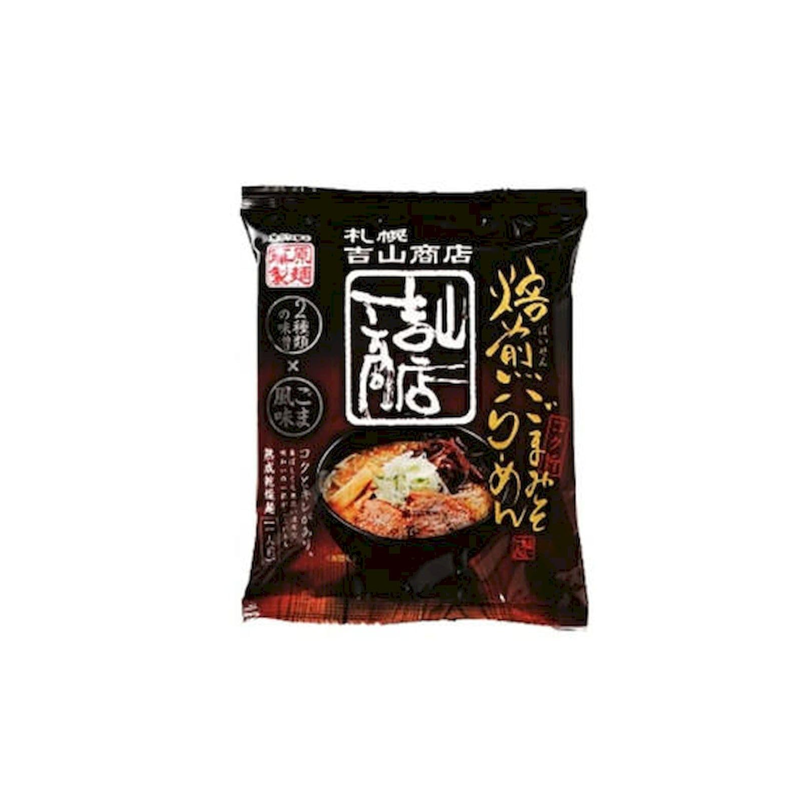 Amazon.co.jp: 藤原製麺 札幌吉山商店 焙煎ごまみそ 1人前×1個 