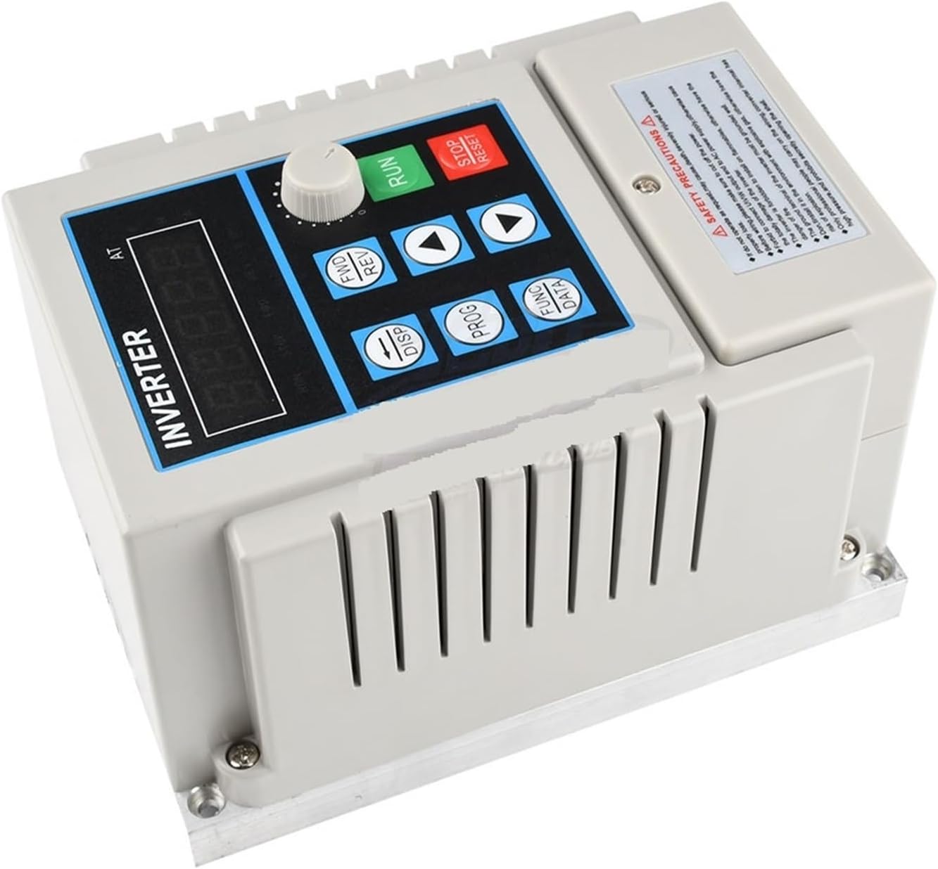 AT1-0750X AC 220V 0.75kW Variable Frequency Drive VFD Speed Controller Inverter Single Phrase Adjustable Frequency Motor Drive(AT1-0750X)