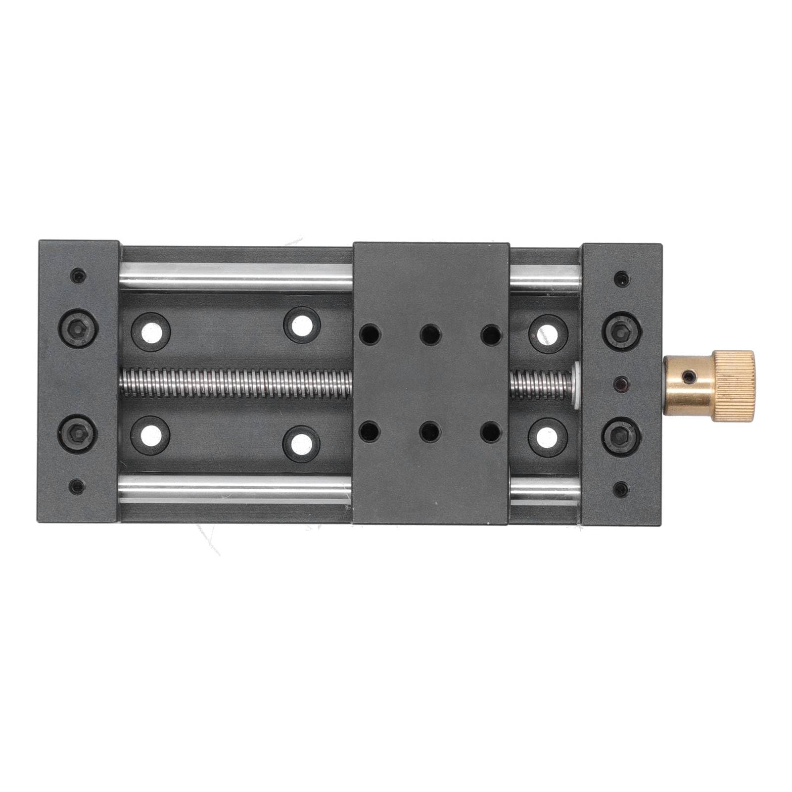 Manueller Lineartisch, 75 Mm Schiebetisch-Linearaktuator aus Aluminiumlegierung für Maschinenbau, Automatisierungsgeräte
