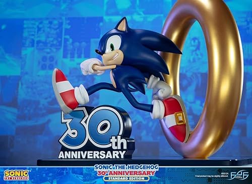 Miniatura 2 de First4Figures SONIC30ST Sonic The Hedgehog - Estatua de resina color negro