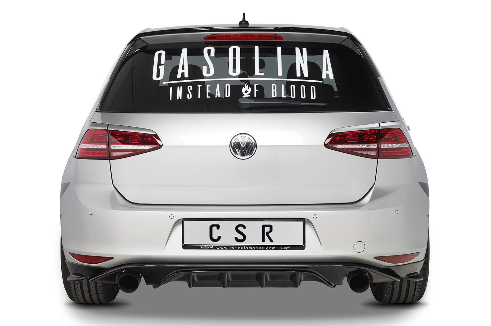CSR-Automotive Heckflügel mit ABE Kompatibel mit VW Golf 7 Basis HF795-G
