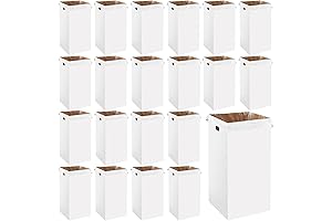 Nosiny 50 Pcs Disposable Cardboard Trash Cans