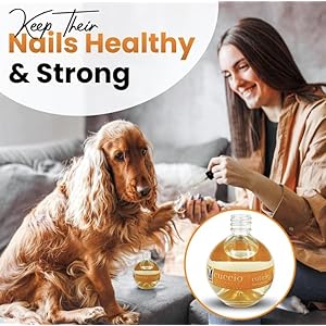 Warren London Dog Cuticle & Nail Revitalizing Oil | Moisturize, Strengthen, and Nourish | Vitamin E - Cruelty-Free, Non-Greasy Formula | Gentle Daily Care for Healthy Dog Nails & Paws Warren London Dog Cuticle Nail Revitalizing Oil Moisturize Strengthen and Nourish Vitamin E Cruelty Free Non Greasy Formula Gentle Daily Care for Healthy Dog Nails Paws