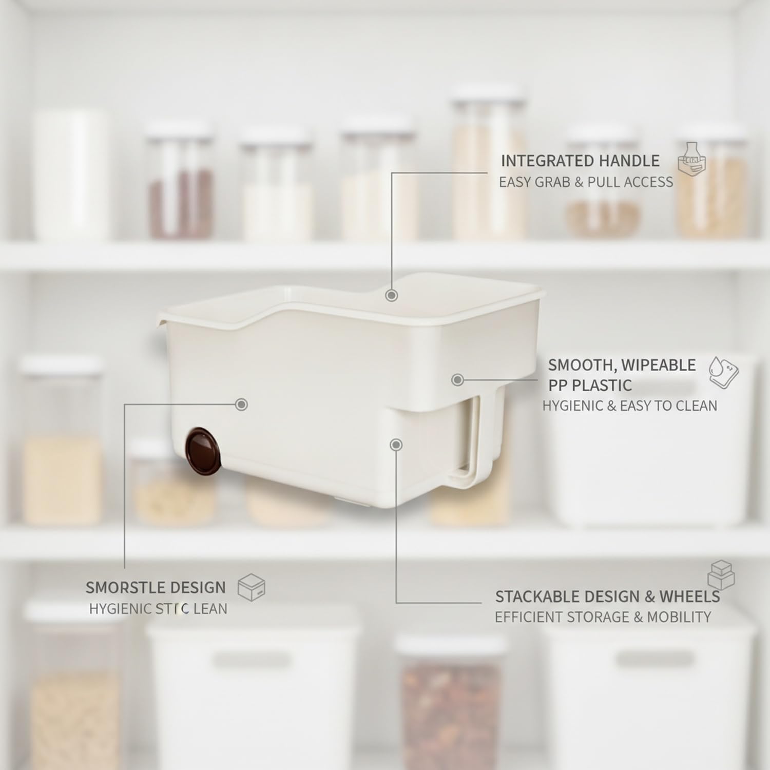 Contenitori con coperchio, 1 PC