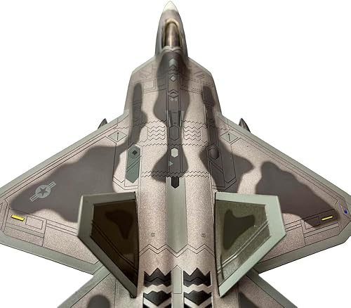 Miniatura 8 de Lockheed Martin F-22 Raptor Fighter de metal avión avión modelo de avión a escala 1100 de EE UU