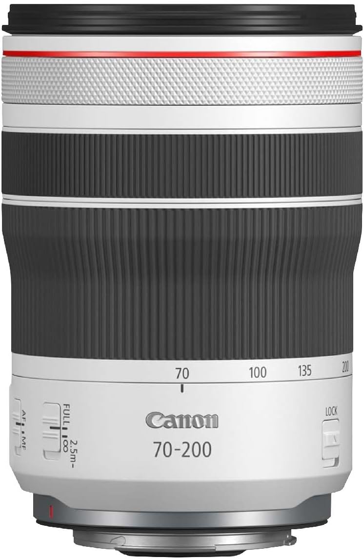 Canon RF 70-200mm F4L is USM Lens | Constant F4 Aperture, Compact and Lightweight Design, Weather-Sealed, Compatible with All Canon EOS R Series Cameras