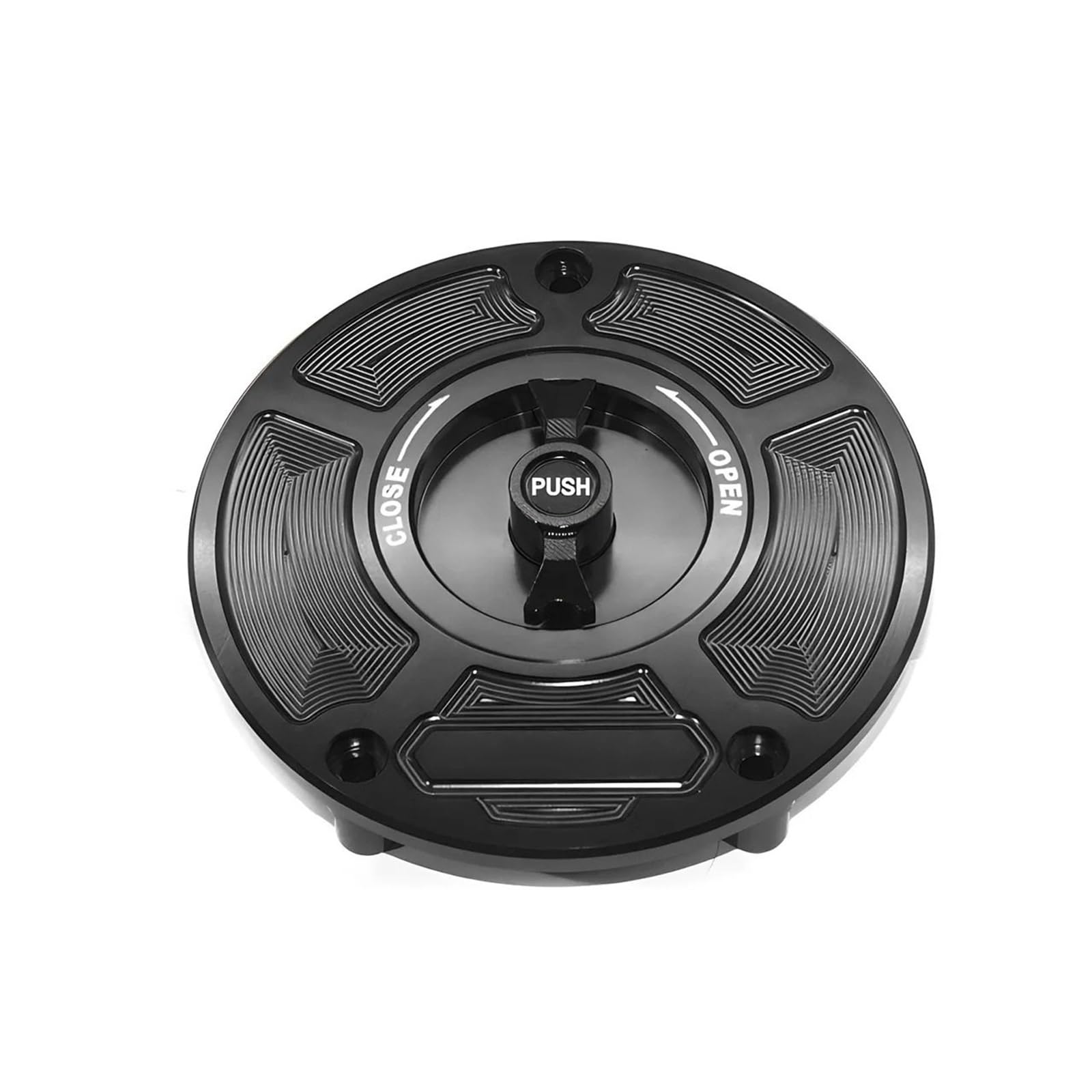 Tappo serbatoio Misura per HONDA CBR1000RR CBR 1000RR SP 2017 RR-R 2014-2021 Tappo del serbatoio del carburante Coperchio del serbatoio del gas senza chiave a sgancio rapido(Black)