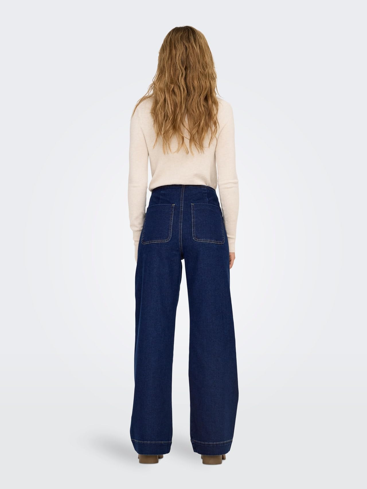 ONLY Women's Onlmadeline Hw Wid Pocket DNM Gua113