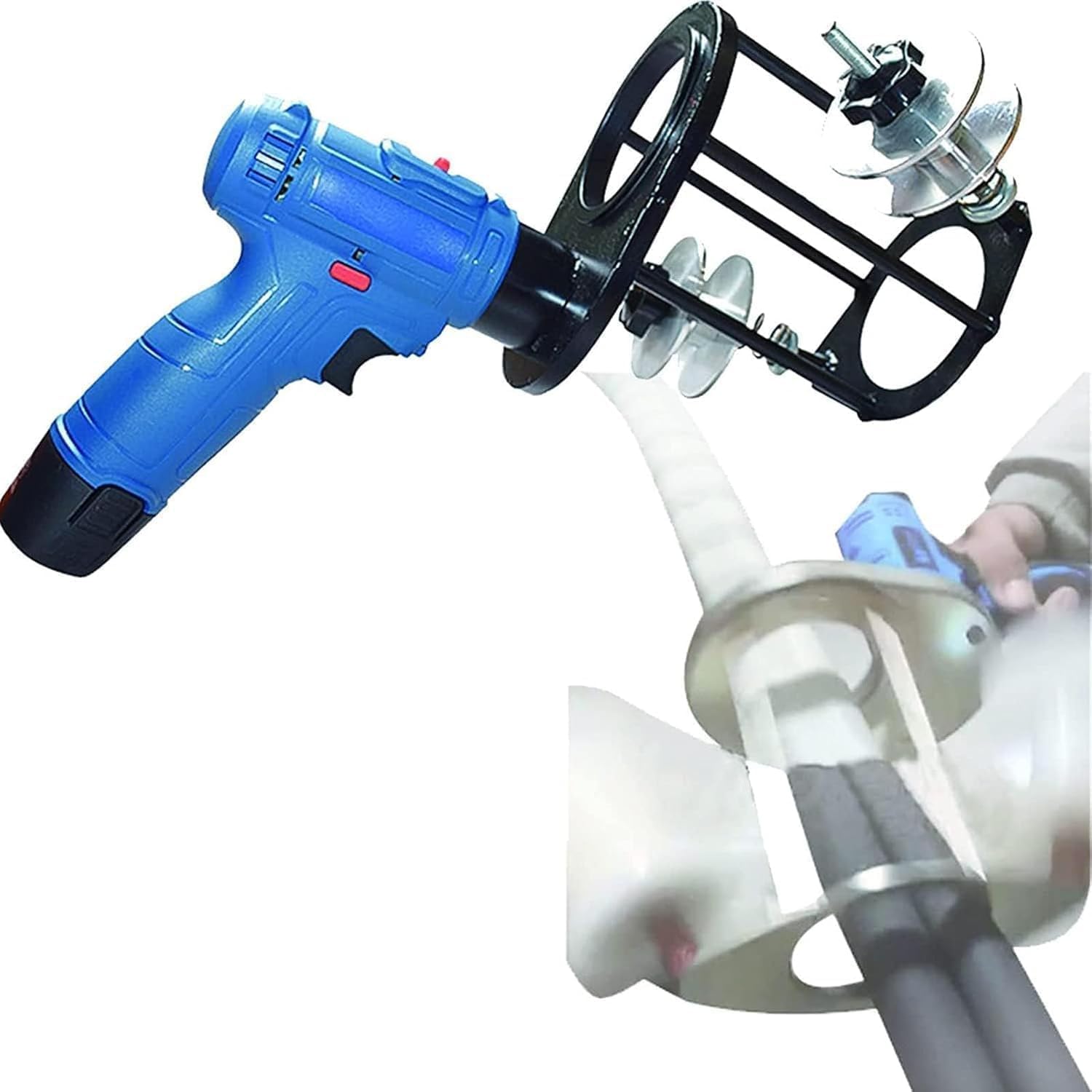 JYBNBBE Electric Copper Pipe Taping Machine for AC Installation | Efficient HVAC Insulation Tool | Essential Winding Equipment for Air Conditioners