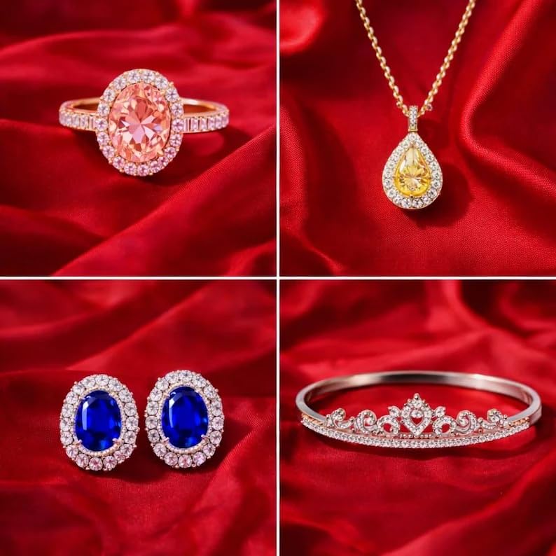 Tarro de joyería sorpresa con anillos y accesorios de moda 5
