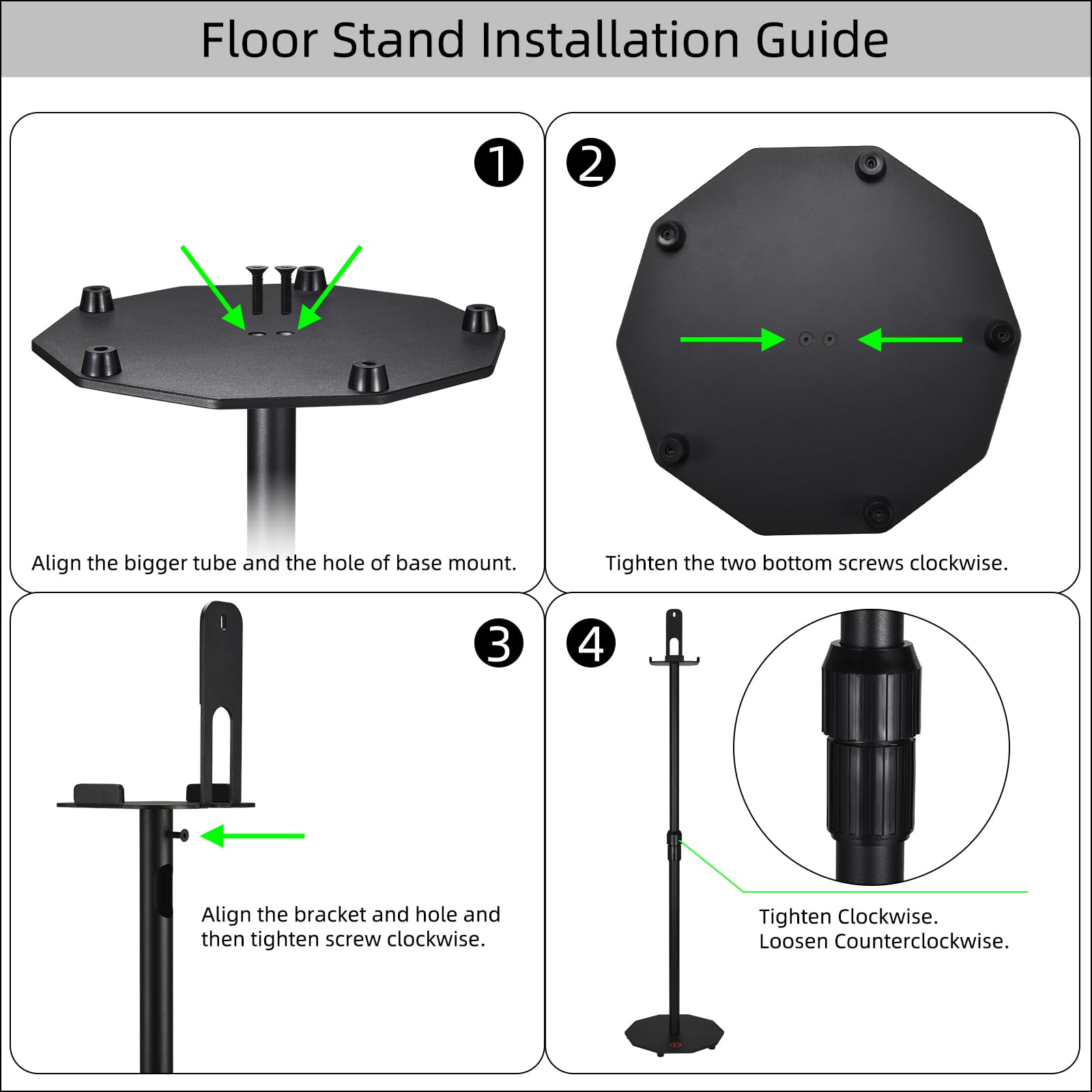 Soporte Pie Base de Altavoz para Sony SA-RS8 & para Sonos One SL