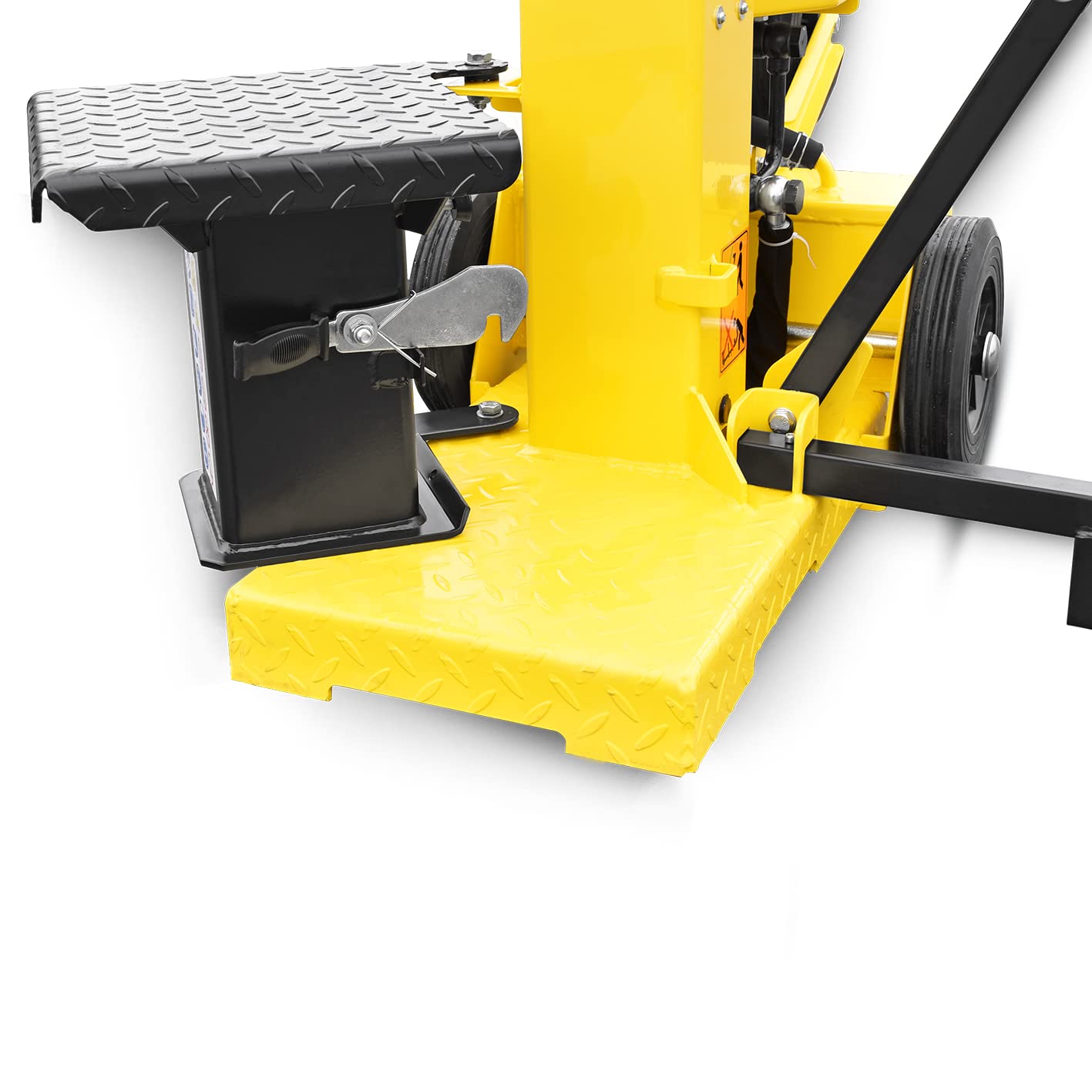 BAMATO HO-12PRO Holzspalter mit Elektroantrieb | 12 Tonnen Spaltkraft | patentierter Spalttechnik | Vario Spalt System | Schwenkbarer Spalttisch | Spalter für Kurz- & Langholz