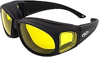 Vista 12 de Global Vision Outfitter Gafas acolchadas para motocicleta de ajuste envolvente