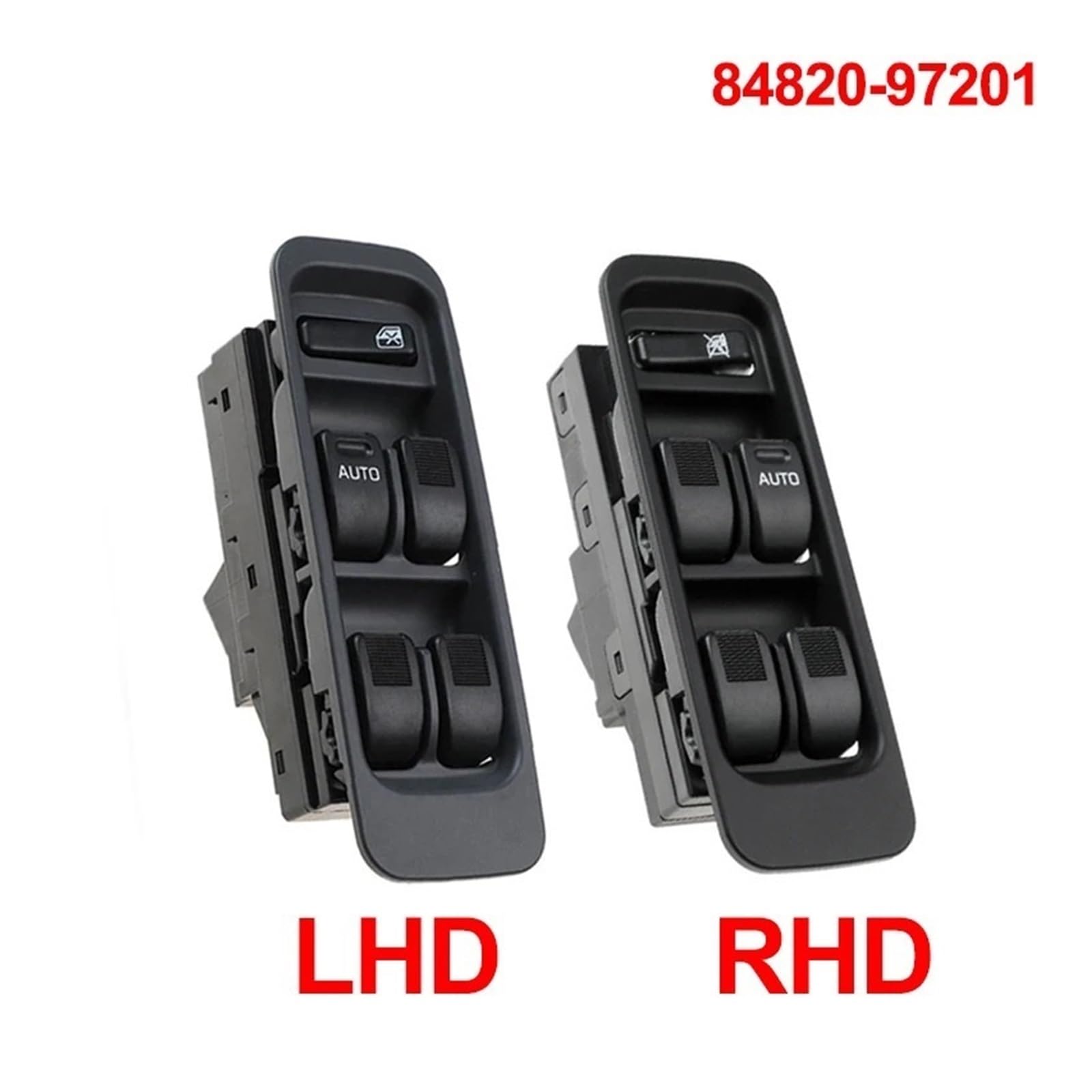 Elevador de interruptor de coche Ventana eléctrica LHD/RHD para interruptor para maestro para Daihatsu para Terios Sirion YRV 1998-2001(RHD)