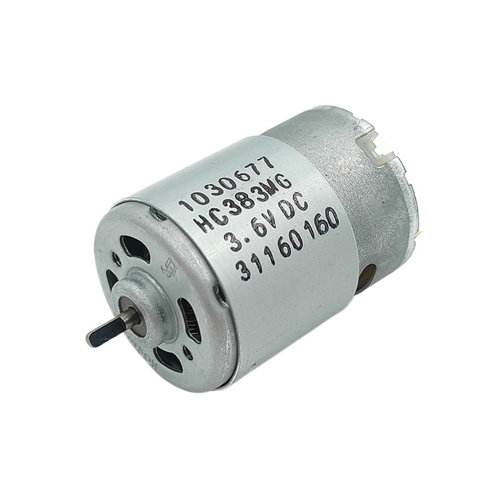 Moteur RS-380 DC 3.6V à grand couple et haute vitesse avec corps en métal 28mm