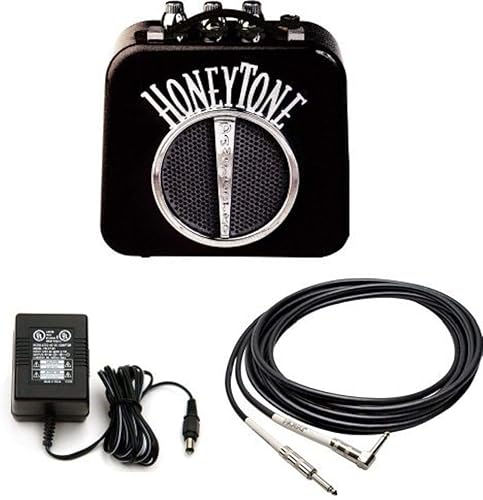 Miniatura 8 de Danelectro Honeytone N-10 - Mini amplificador para guitarra, color negro con clip para cinturón