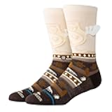 Stance Adult Crew Socks - Have Some Eggnog - Dark Brown