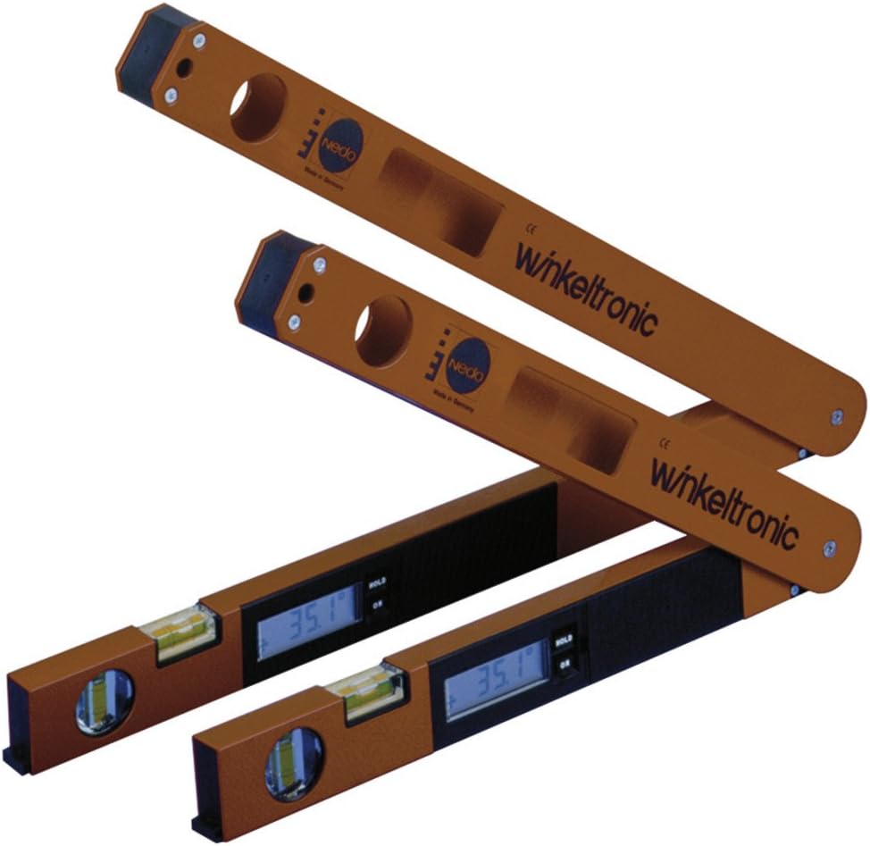 Nedo Electronic Protractor Winkeltronic Side Length 450 mm 1 Item 101167655