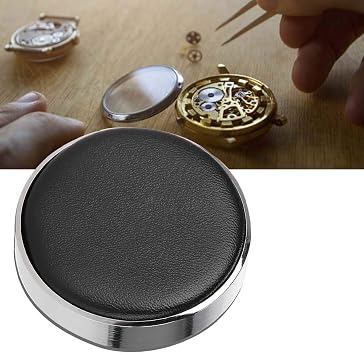 Movement Holder,Peg Wood Repair,Watch Case Cushion, Professional Scratch-Proof Holder Watchmaker Repair Kit Watch Cushion Pad Holder Movement Changing Battery Repair Tool