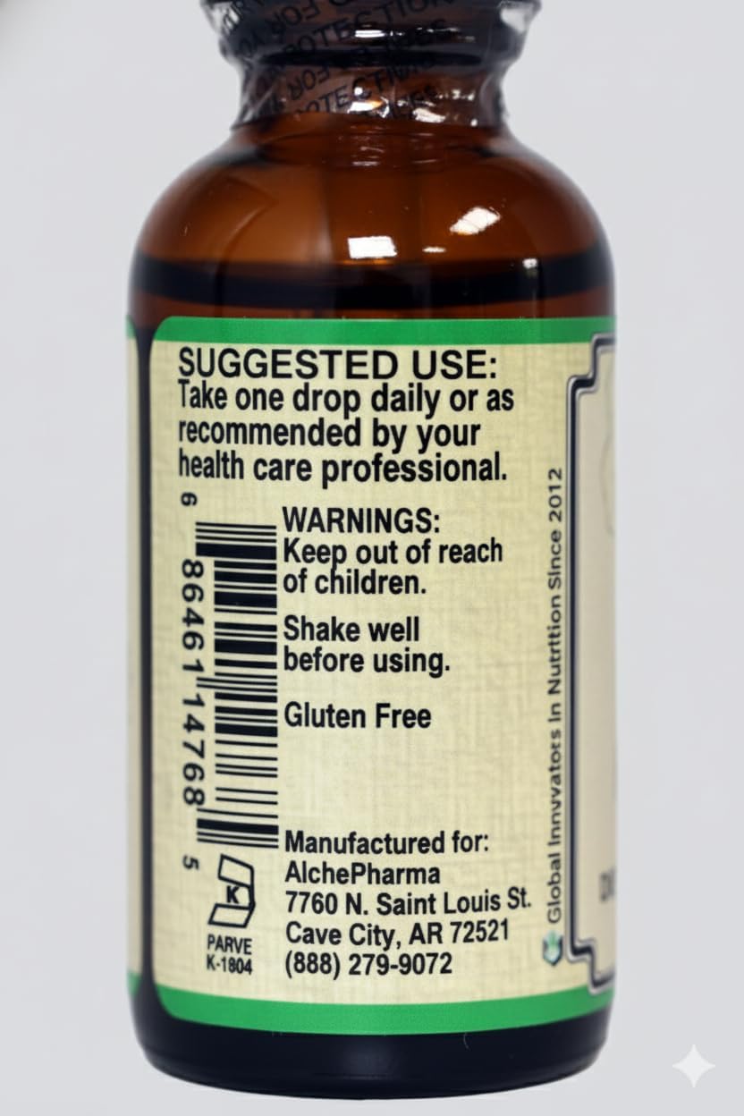 Folate Iiquid [ 667 mcg DFE, 400 mcg of Folinic Acid ] 800 Servings