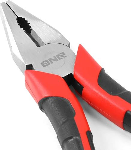Miniatura 10 de DNA Motoring TOOLS-00074 - Alicates para juntas de ranura de 8 pulgadas, alicates endurecidos con dientes tratados térmicamente, agarres de PVC,