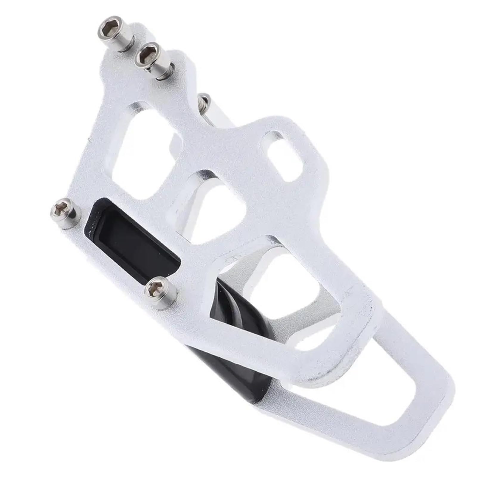 Protezione Pignone Rullo Tenditore Protezione Guida Catena Moto CNC Universale Per CRF 250 450(Argento)
