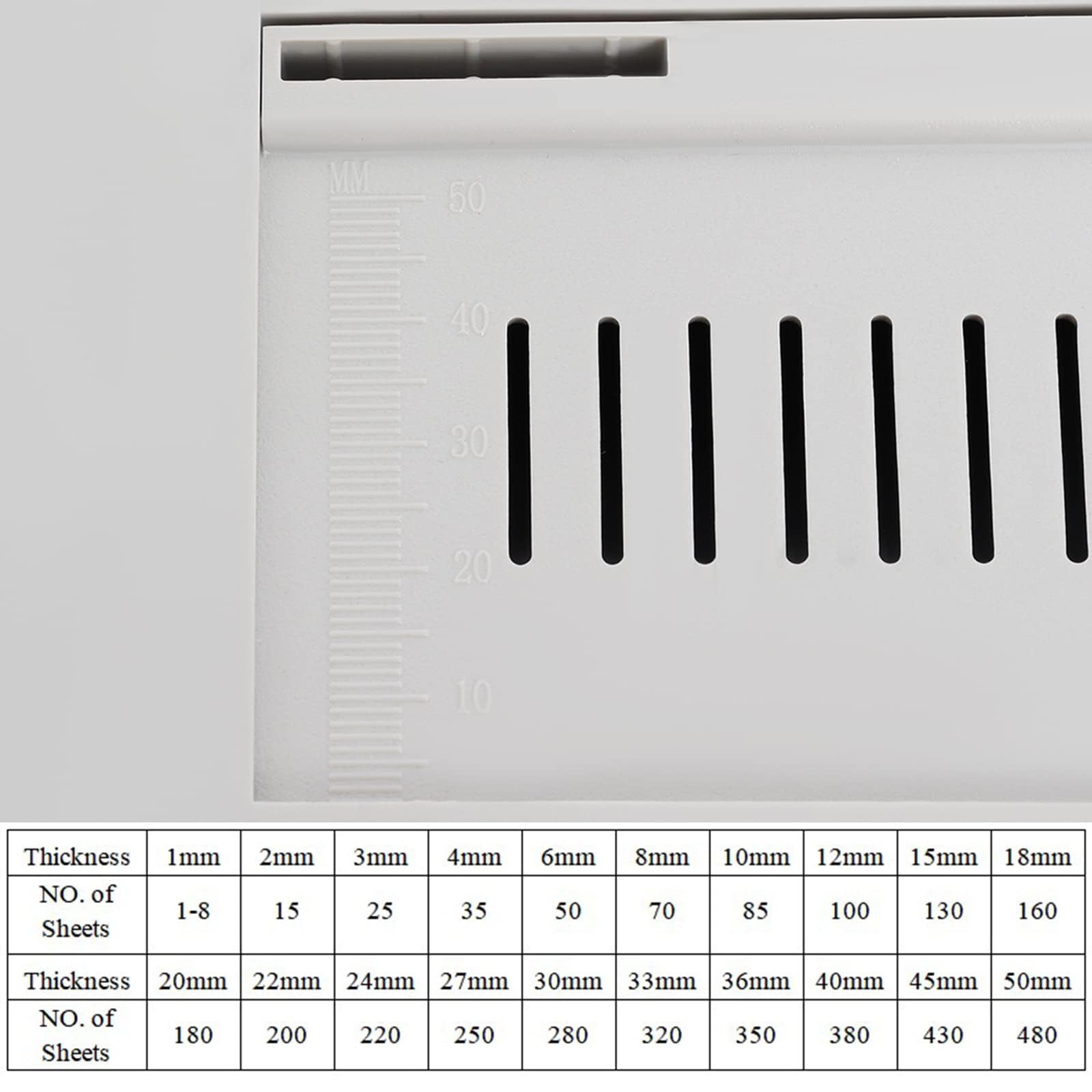 Rilegatrice termica, 500 fogli, formato A3, A4, A5, 220 V, per ufficio, casa, scuola