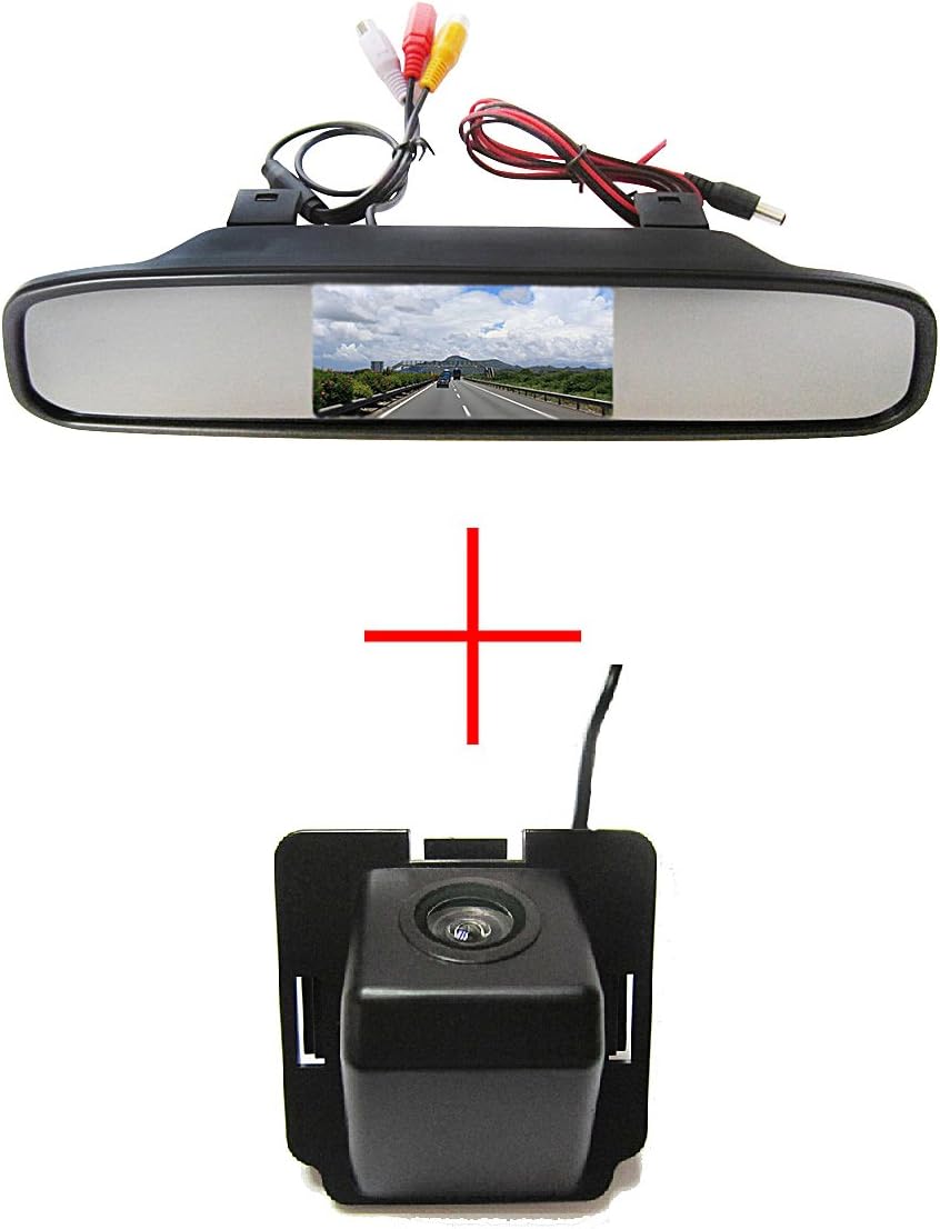 Amazon.com: CCD Color Car Reverse Rear View Parking Back up Camera for ...