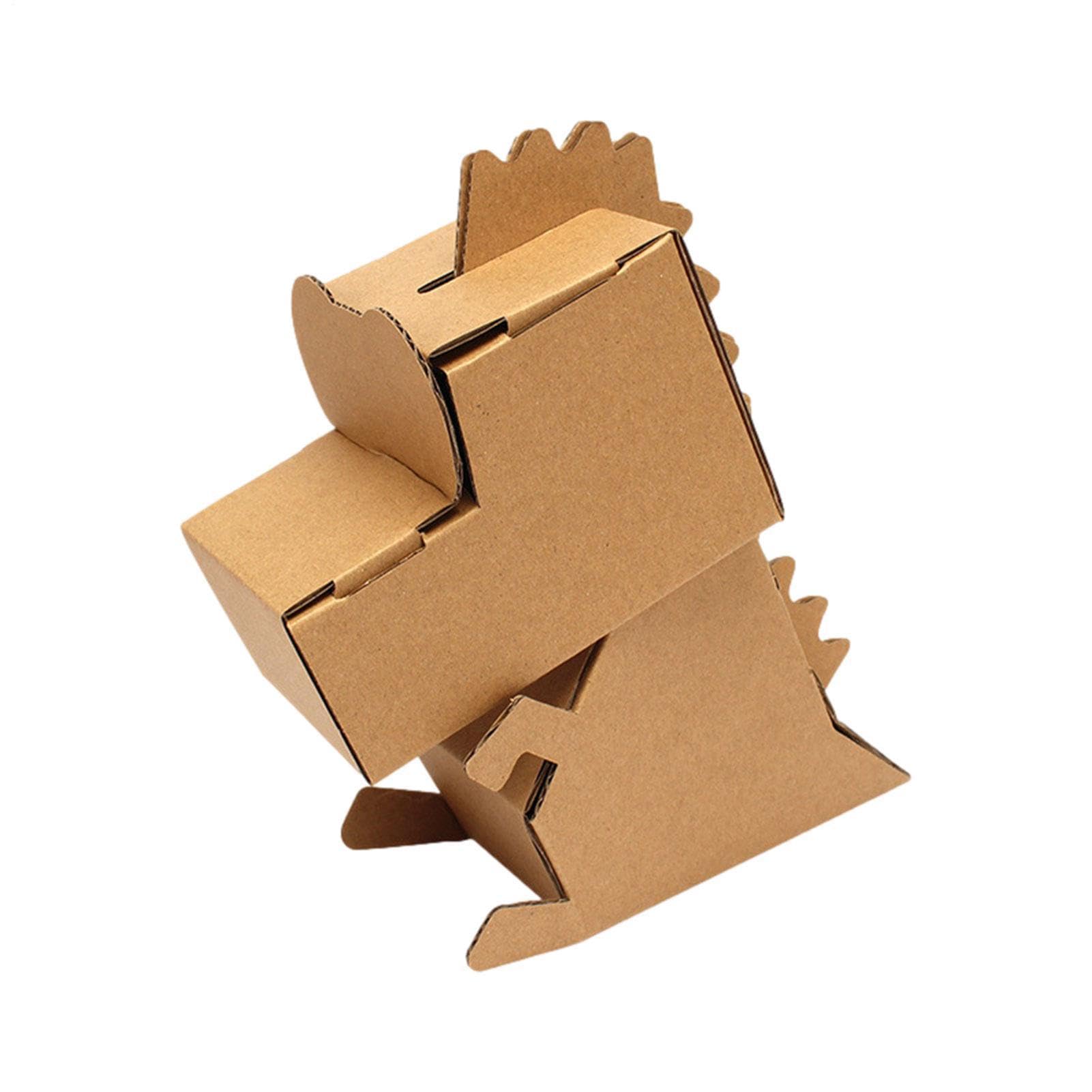 Paper House - Cardboard Coloring Playhouse, Parent-Child Interactive Paper House Toys, Papers Toys DIY Making, DIY Cardboard Model Making For Kids, Classroom, Home, Christmas