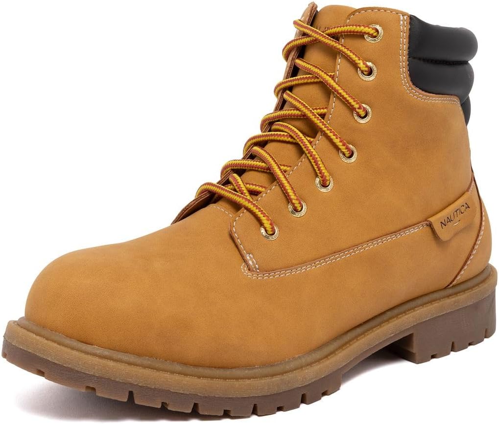 Nautica Men's Work Boots - Lightweight Utility Design