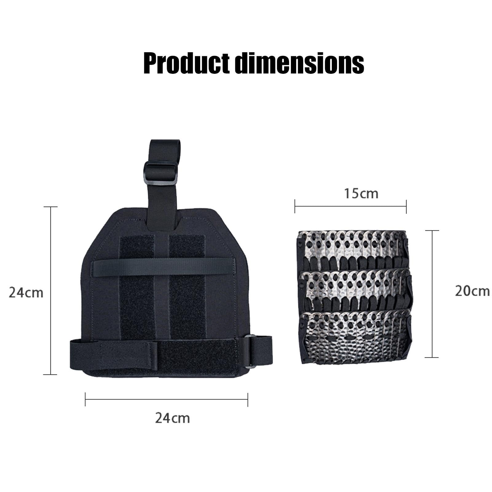 Hombreras Tácticas, Hombreras Ligeras de Protección para La Caza | Hombreras de airsoft, protección para los hombros de nailon, cómodas y transpirables