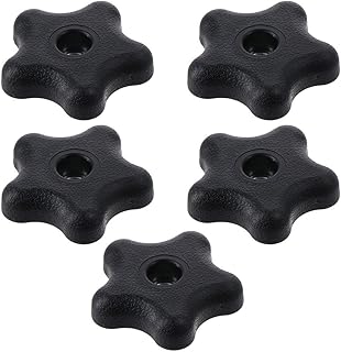 AllGIFT Threaded Knob Plastic 5/16in-18 Internal 5 Star Knobs Clamping Knobs Your Tool Kit
