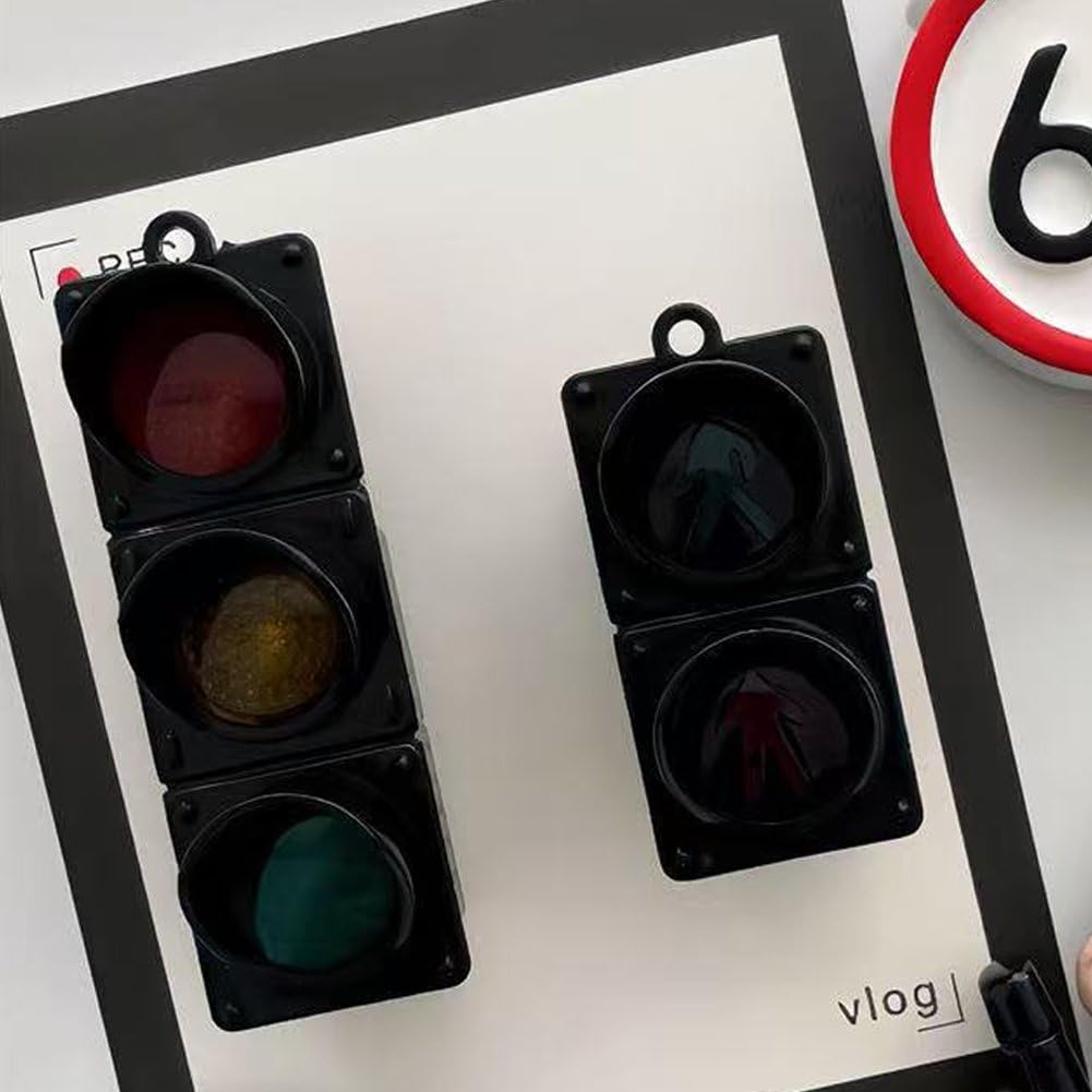 2 x mini magnesy sygnalizacyjne na lodówkę ze światłem 3D do białej tablicy biurowej