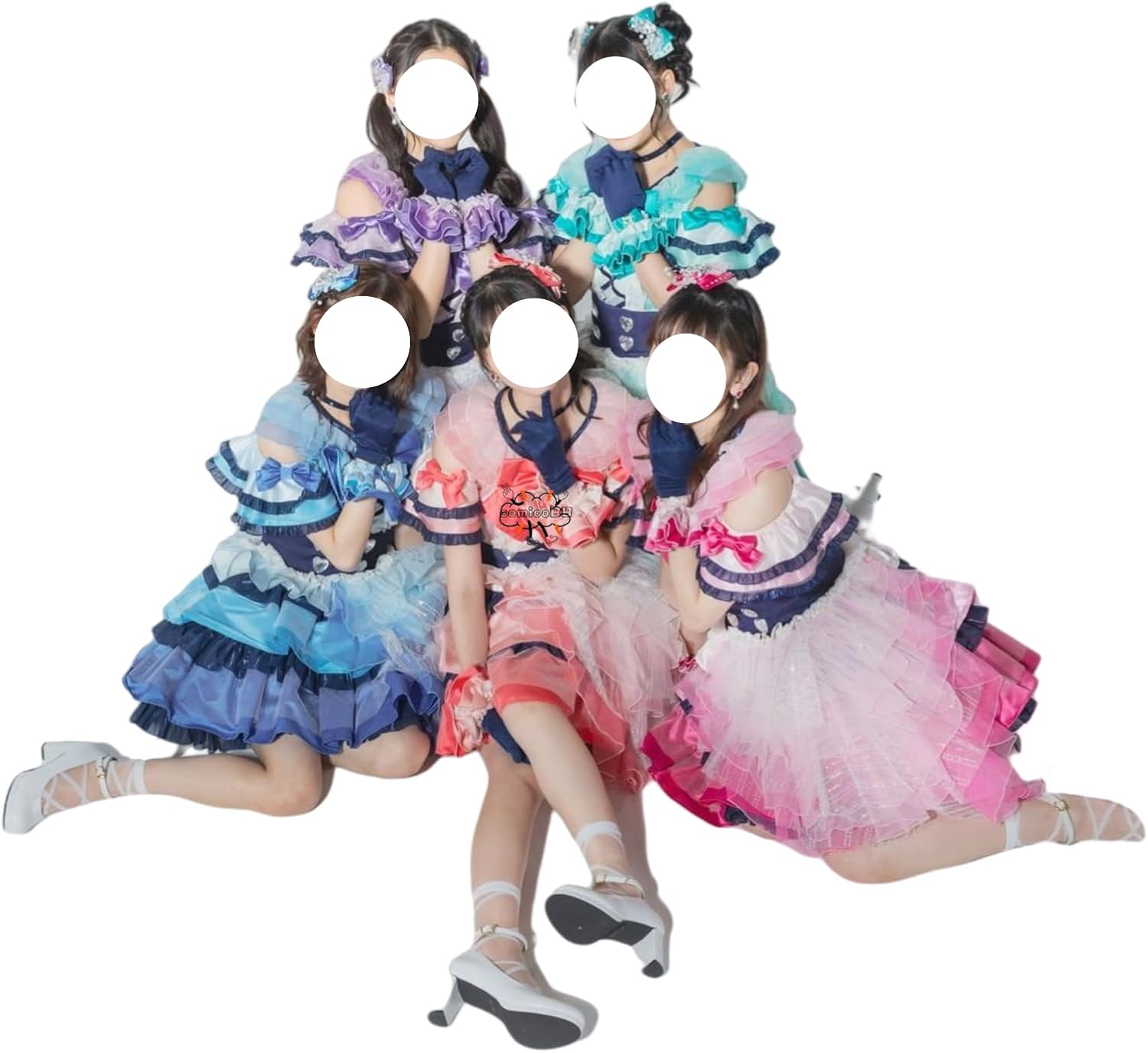 しゅごキャラ 冬 グラフアート パーツ付きアクリルキーホルダー 全9種 パーツ付きアクリルキーホルダー「しゅごキャラ！」01/冬ver