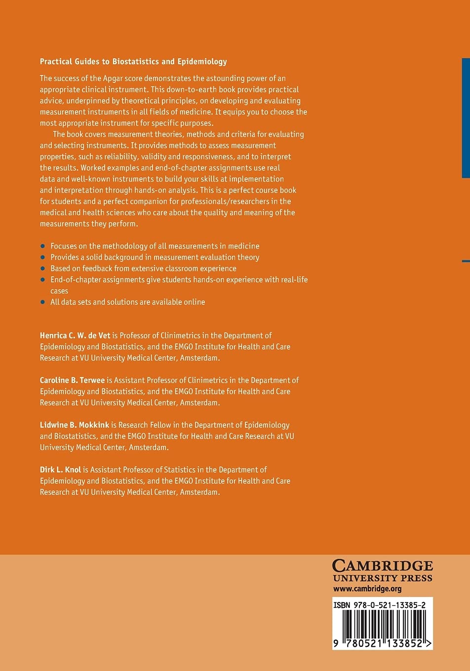 Measurement in Medicine: A Practical Guide (Practical Guides to Biostatistics and Epidemiology)