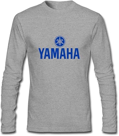 Amazon.com: De los hombres Yamaha Logo Manga Larga playera: Ropa, Zapatos y  Joyería