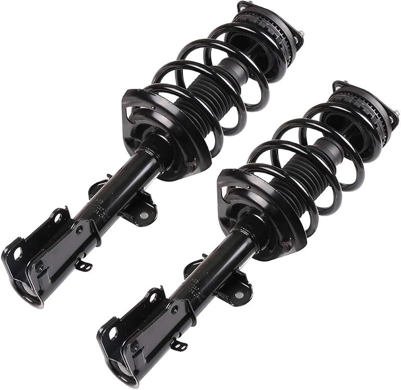 Kit de amortecedores dianteiros completos ECCPP com molas para Chrysler Town & Country e Dodge Grand Caravan – Par