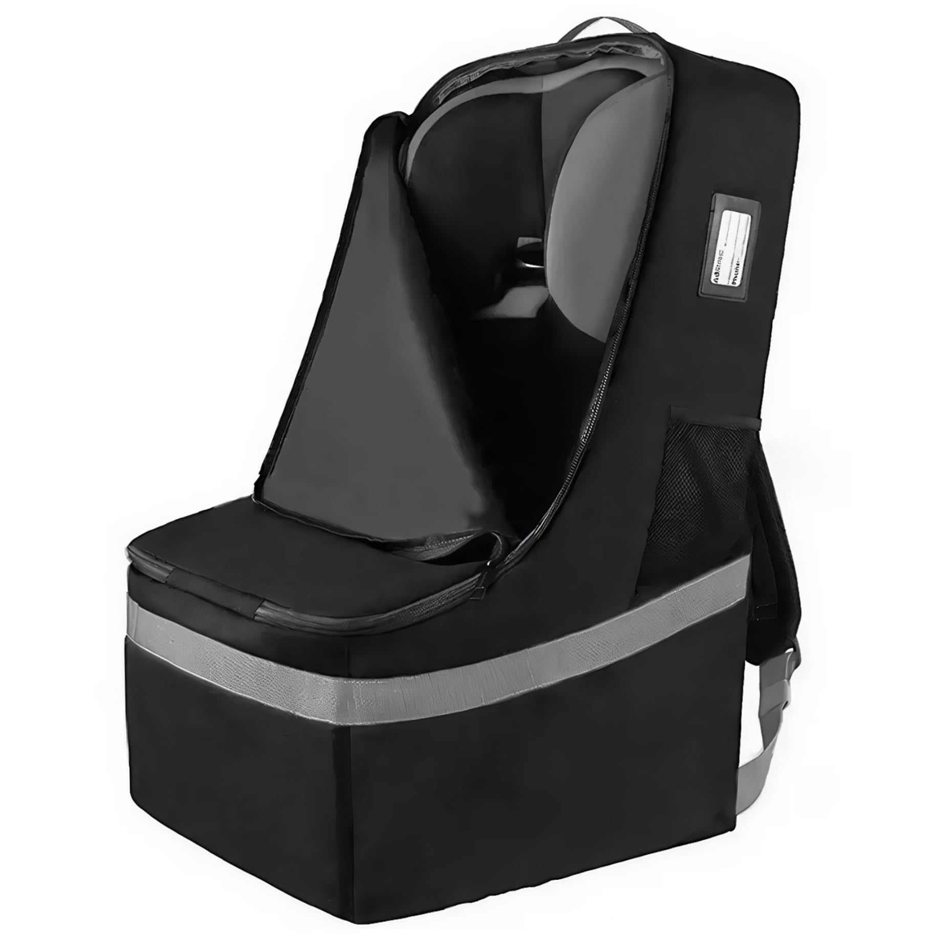 Sac de voyage pour siège de voiture, sac voyage pour siège voiture, 18 x 18 x 28 pouces, imperméable, grand avec sangles à dos rembourrées pour les essentiels bébé
