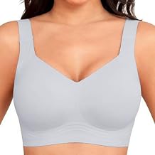 2026 Women Seamless Wireless Bras Push Up Deep V No Underwire Supportive Bralettes Full Coverage Lift Everyday Bra