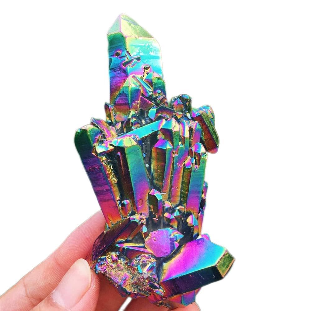 ⭐️魔除け開運の耀き⭐️】紫色 ブラジル産 パープル クラスター