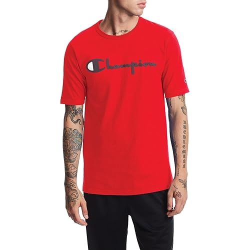 Champion Men's Heritage Tee, Script Logo