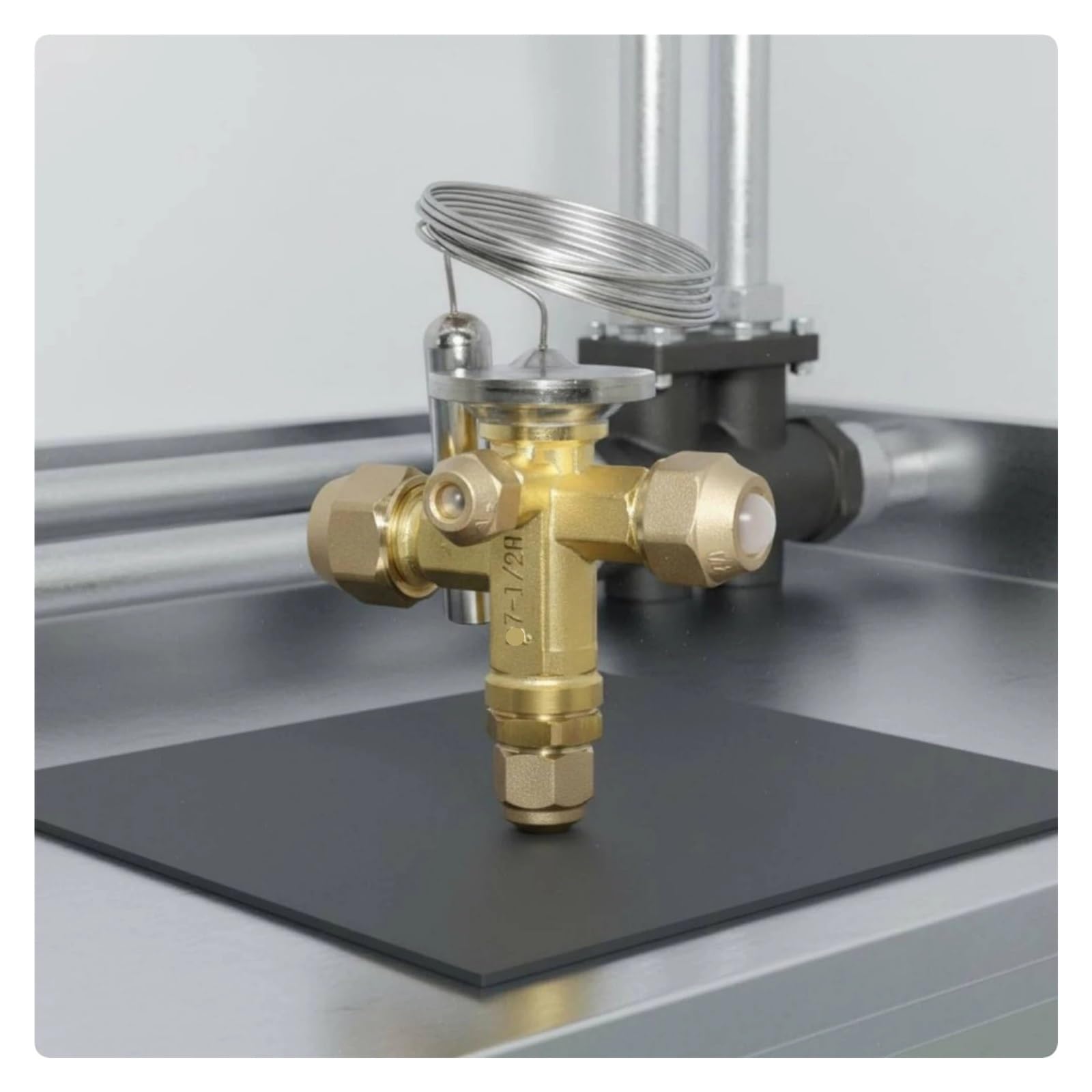 Réfrigération De Détendeur Thermique, Pièce Thermostatique De CVC De Contrôle De Température De Valve D'égalisation Externe