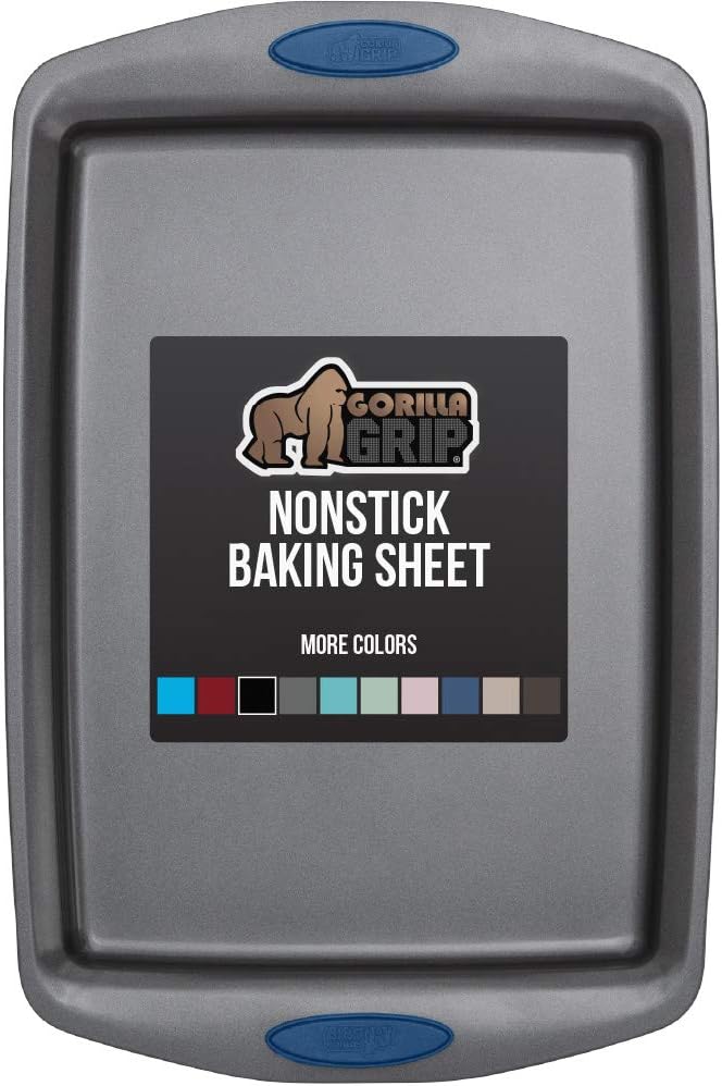 Gorilla Grip Durable Non Stick Cookie Baking Sheet, No