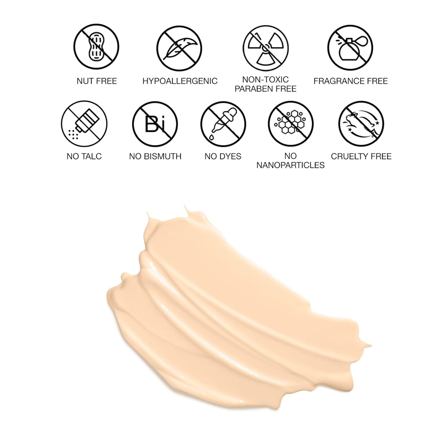 bellapierre Makeup Base | Waterproof, Long Lasting Formula | Flawless Complexion | Hypoallergenic & Safe for All Skin Types | Non-Toxic and Paraben Free | Oil and Cruelty Free - 0.3-Ounce - Image 6