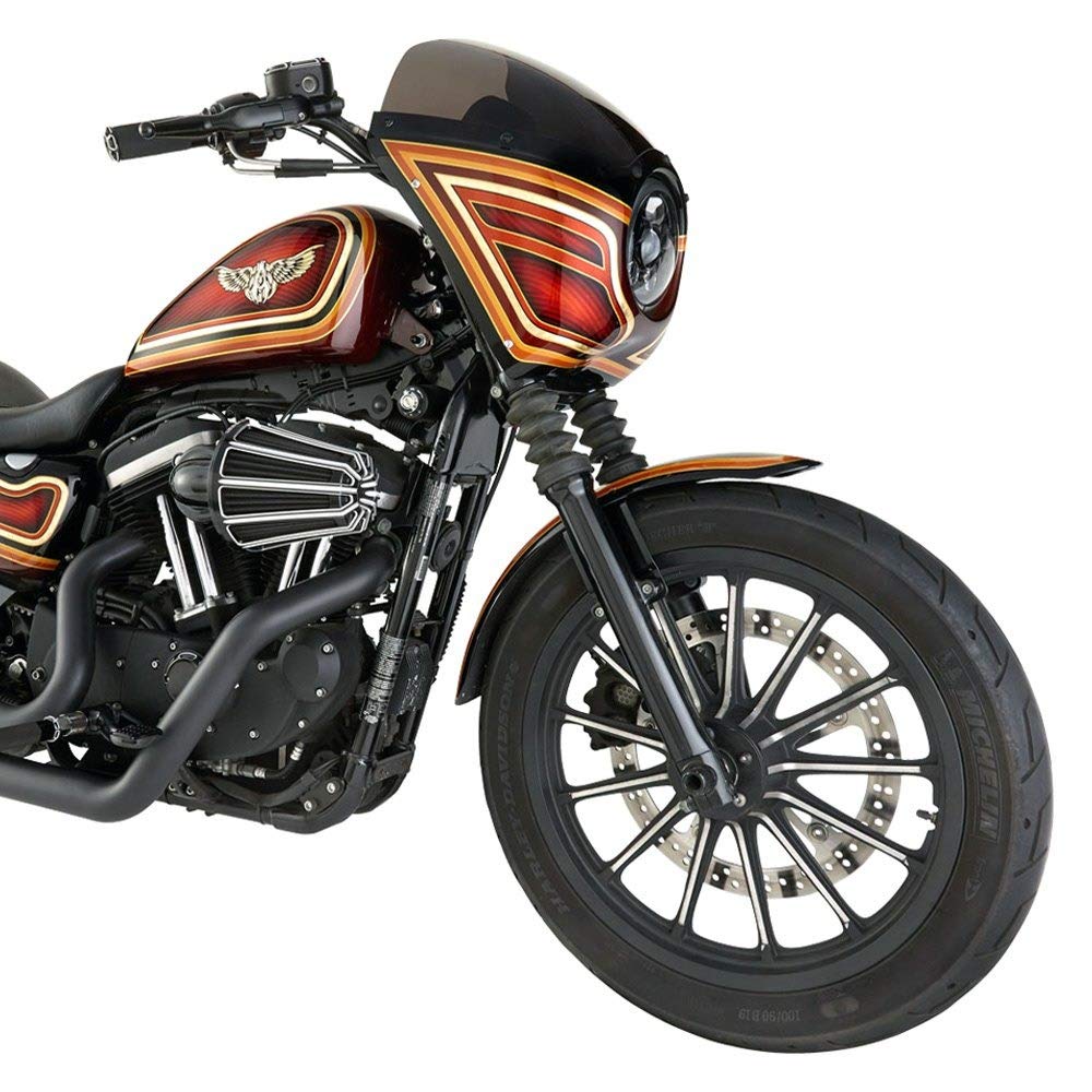 08-16 HARLEY FLHX2: Arlen Ness Monster Big Sucker Intake Kit (10
