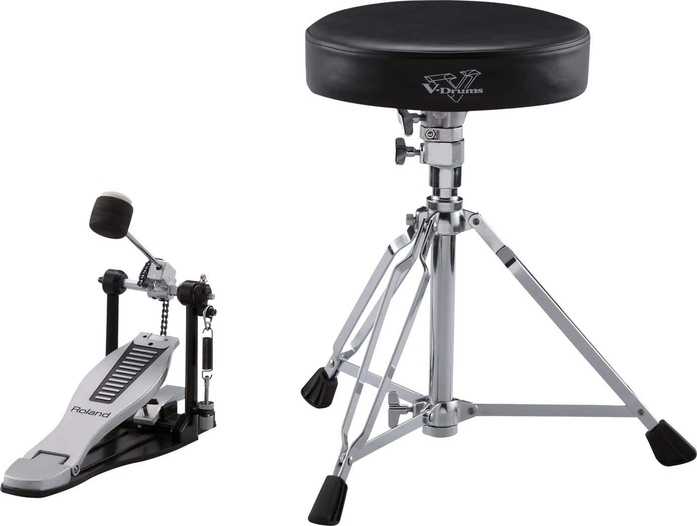 Bundle Batterie électronique TD-07KV Roland + accessoires V-Drums essentiels, tapis de batterie, enceinte personnelle et câble d'interconnexion RCC-5-3528
